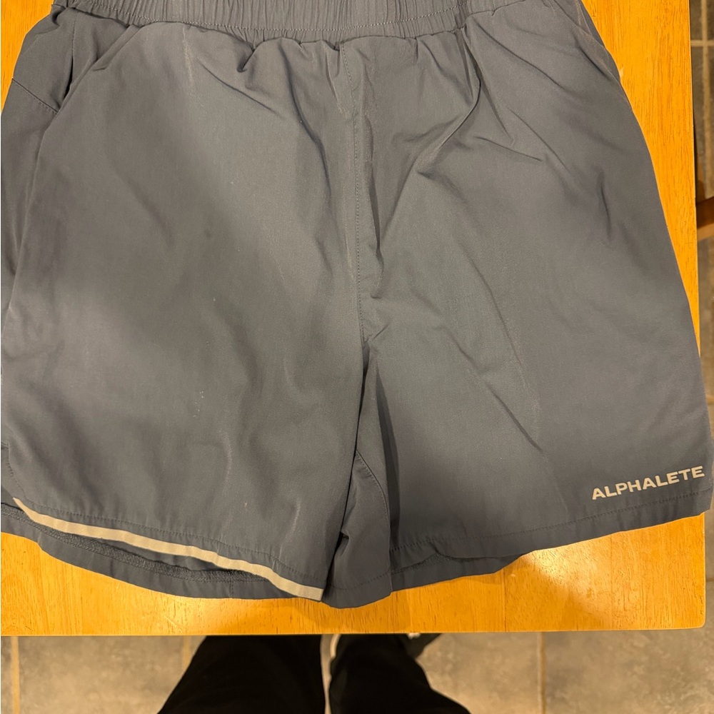 Alphalete Men's Athletic Shorts - Slate blue